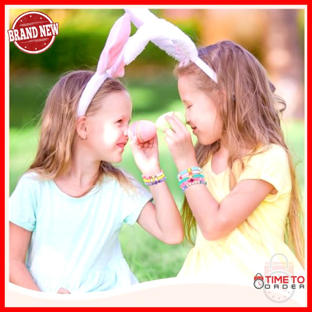 Clay Beaded Stretch Bracelets Set Stackable Bohem… - image 5